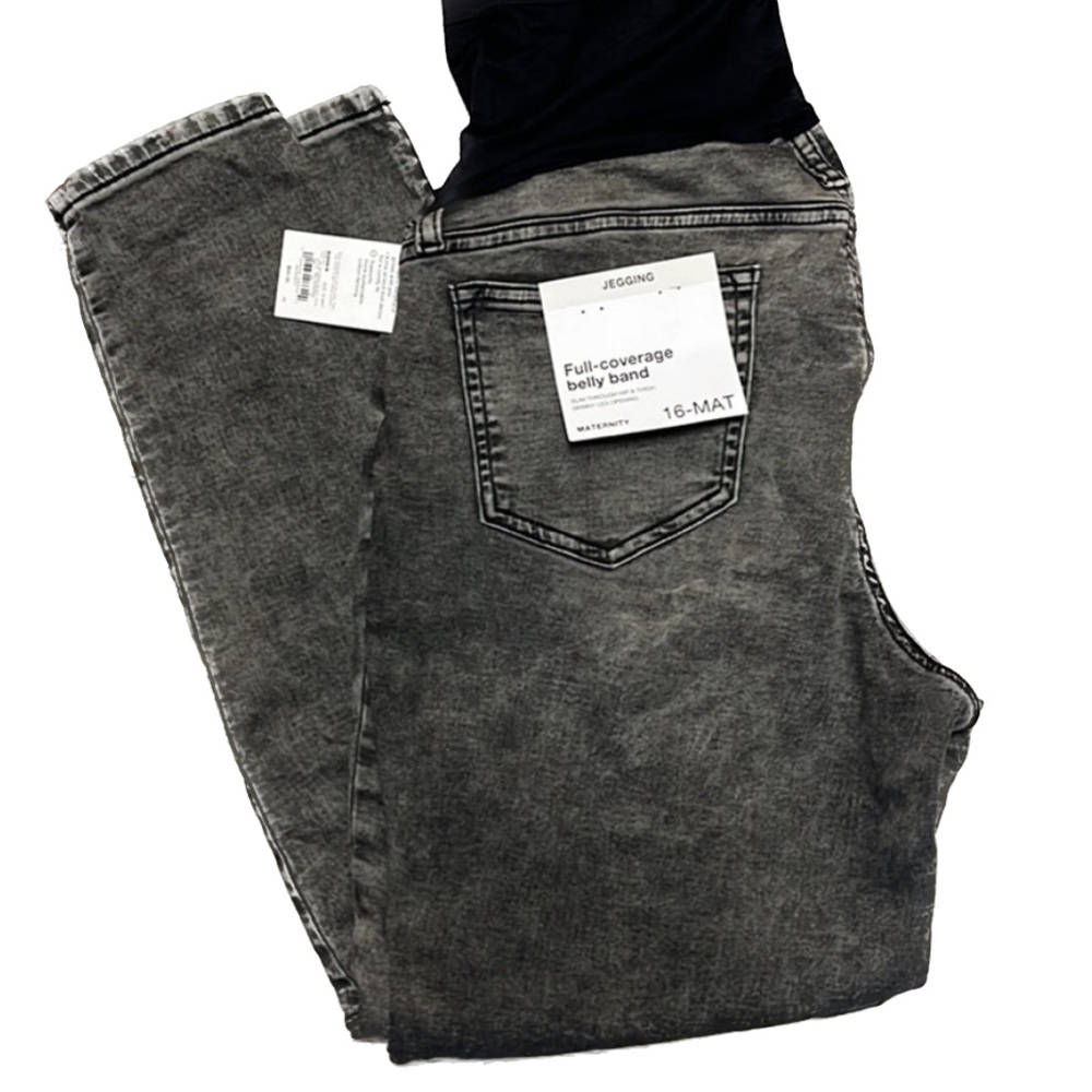 Gray Maternity Jeggings Sonoma Goods For Life® Over-The-Belly